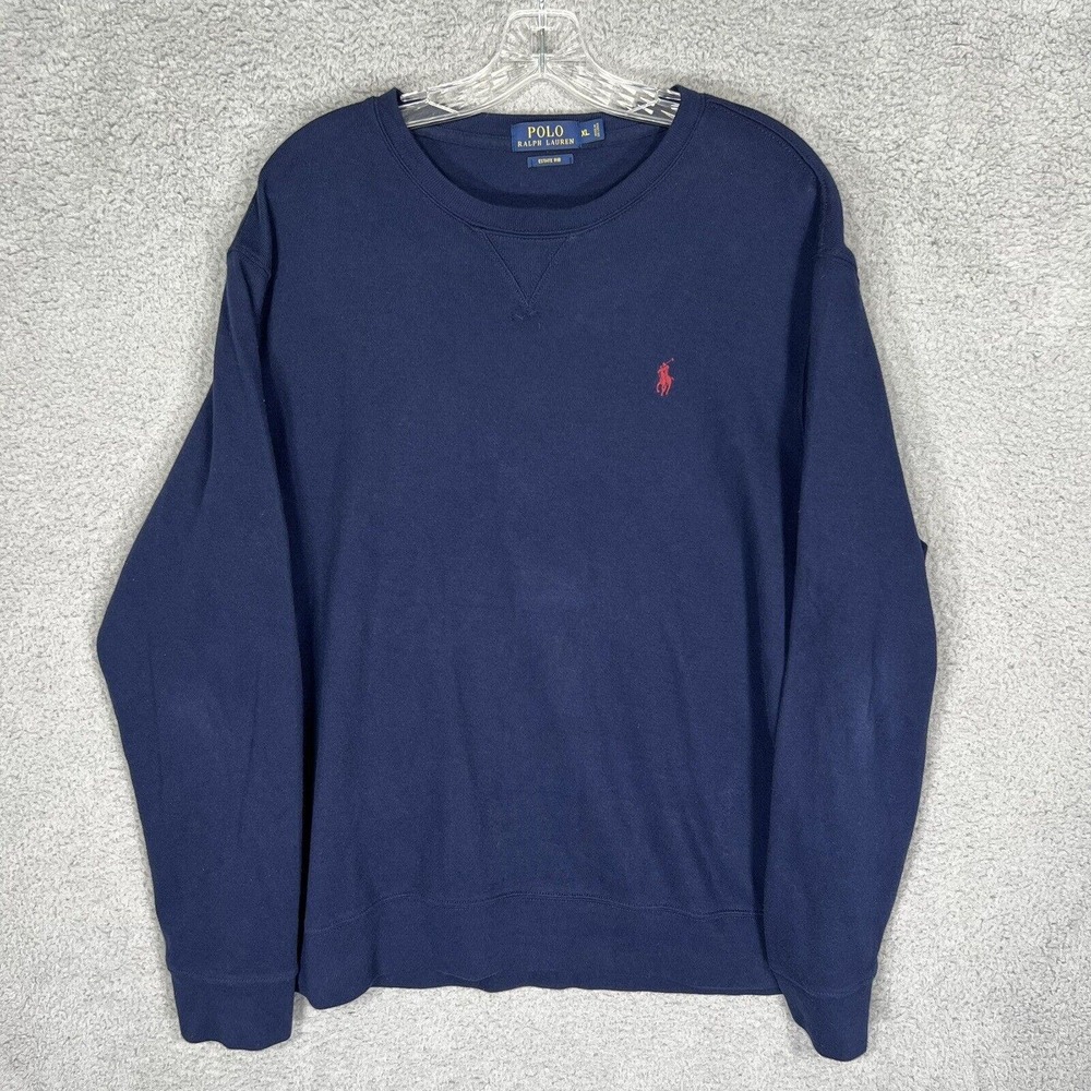 Ralph Lauren Navy Crewneck Sweater